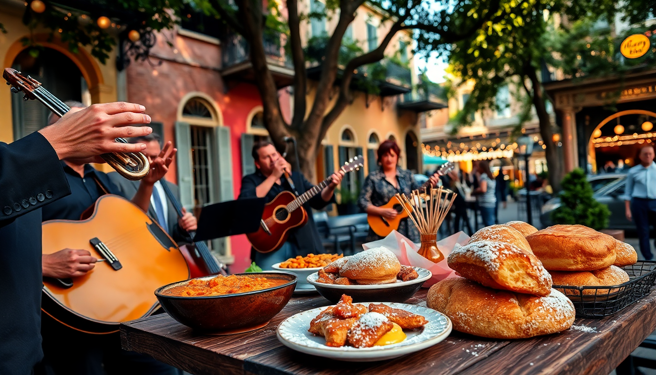 Una inmersión en la música y gastronomía de Nueva Orleans