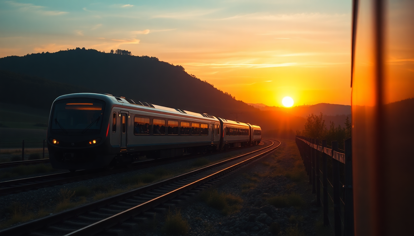 Viajar en tren: una opción sostenible y cómoda