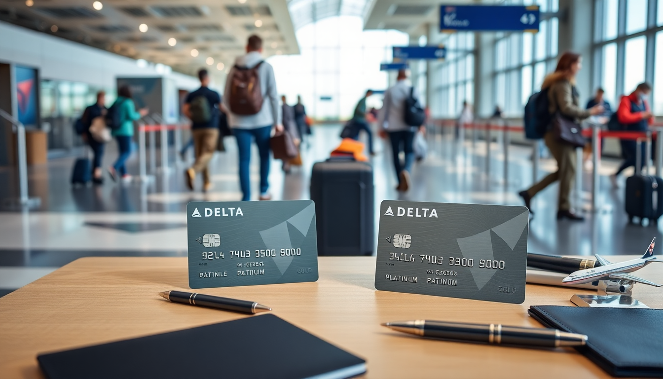 Análisis de las tarjetas Delta SkyMiles: Gold vs Platinum