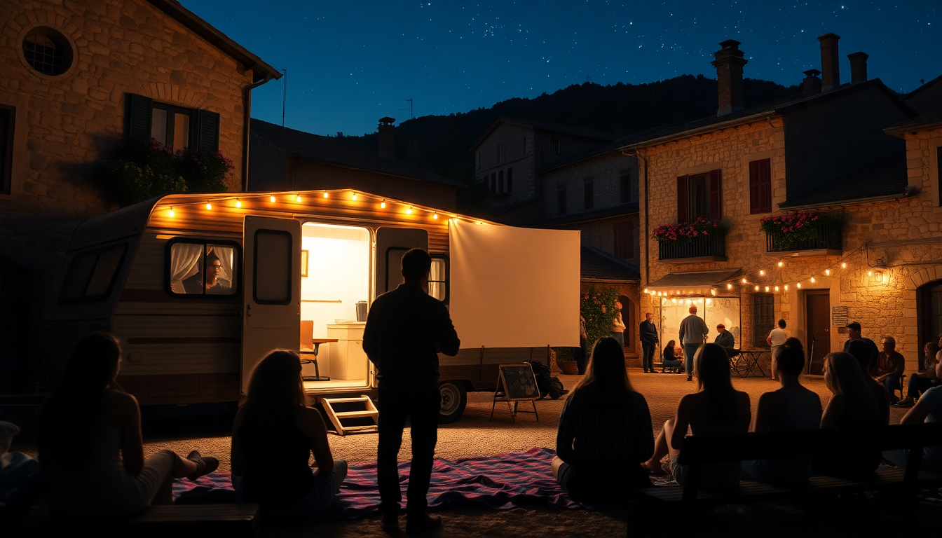 CineCamper: cómo el cine puede revitalizar los pequeños pueblos