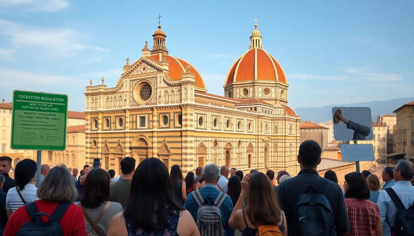 Cómo Florencia busca regular el turismo para preservar su identidad