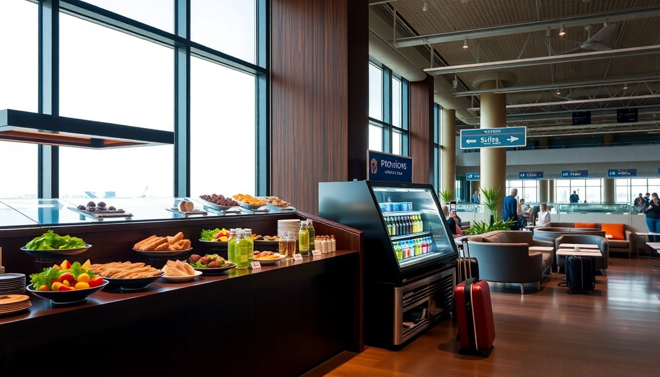 ¿Cómo los lounges grab-and-go están transformando la experiencia del viajero?