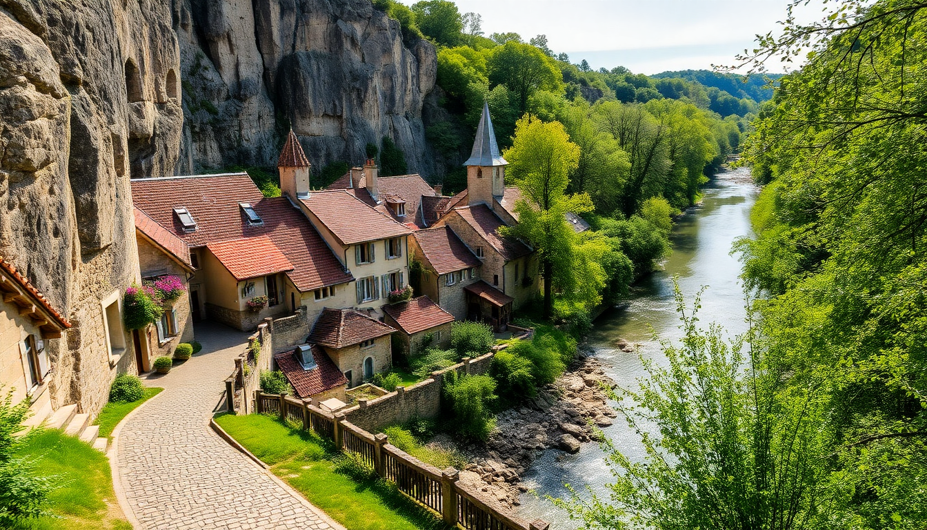 Descubre La Roque-Gageac: un encantador pueblo en el Périgord