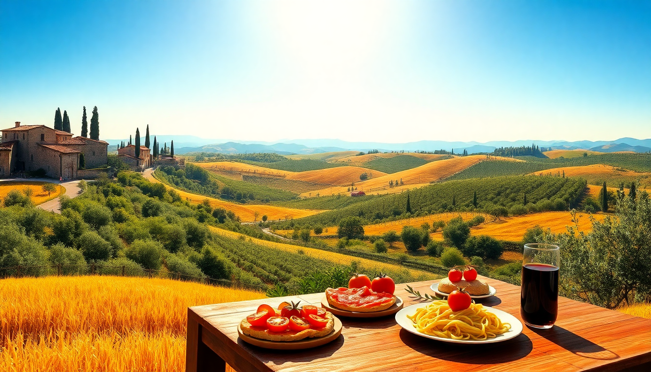 Descubre la Toscana: un recorrido por su cultura y gastronomía