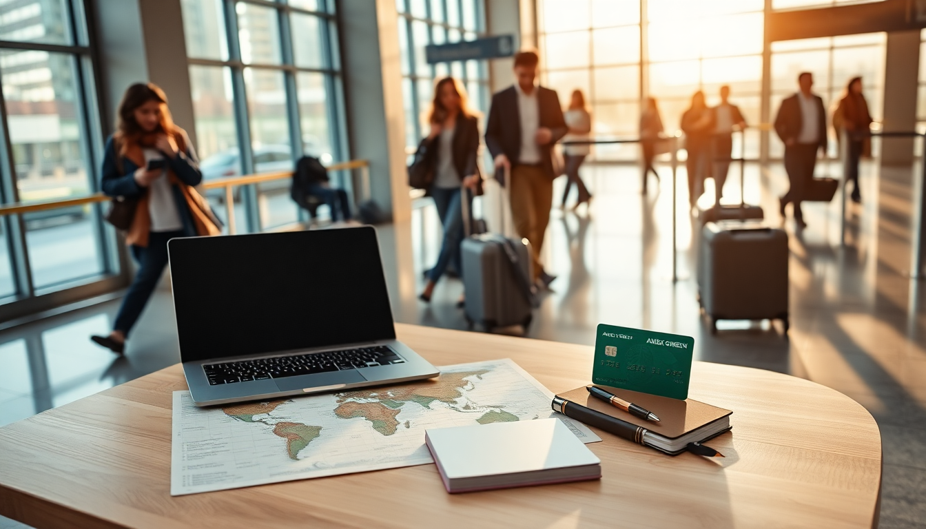 Descubre por qué la tarjeta Amex Green es ideal para tus viajes