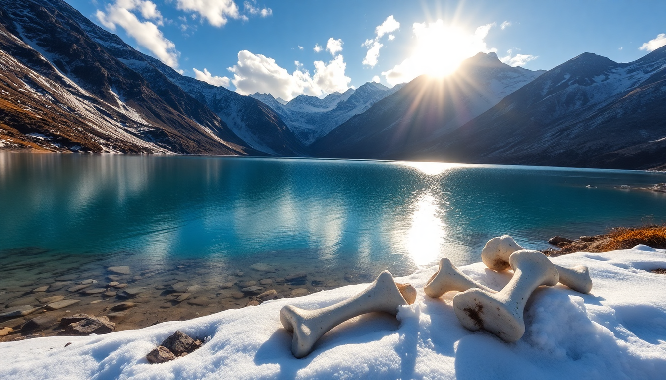 Descubriendo el misterio del lago Roopkund y sus antiguos restos