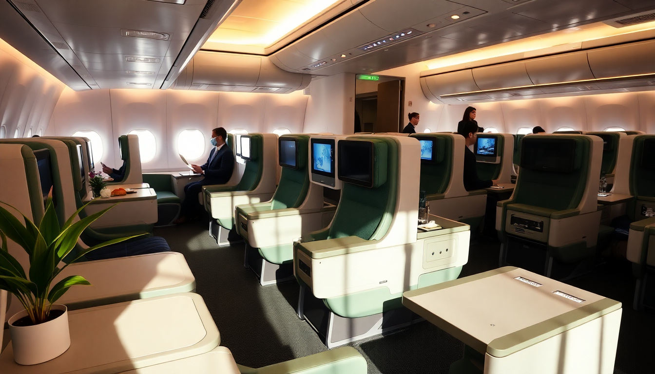 EVA Airways introduce su innovadora cabina premium en EE. UU.