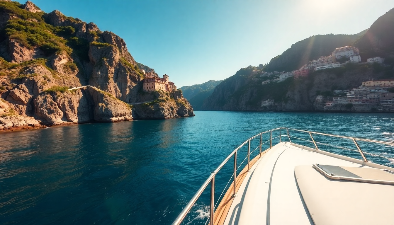 Explora la Costiera Amalfitana: una travesía en barco inolvidable