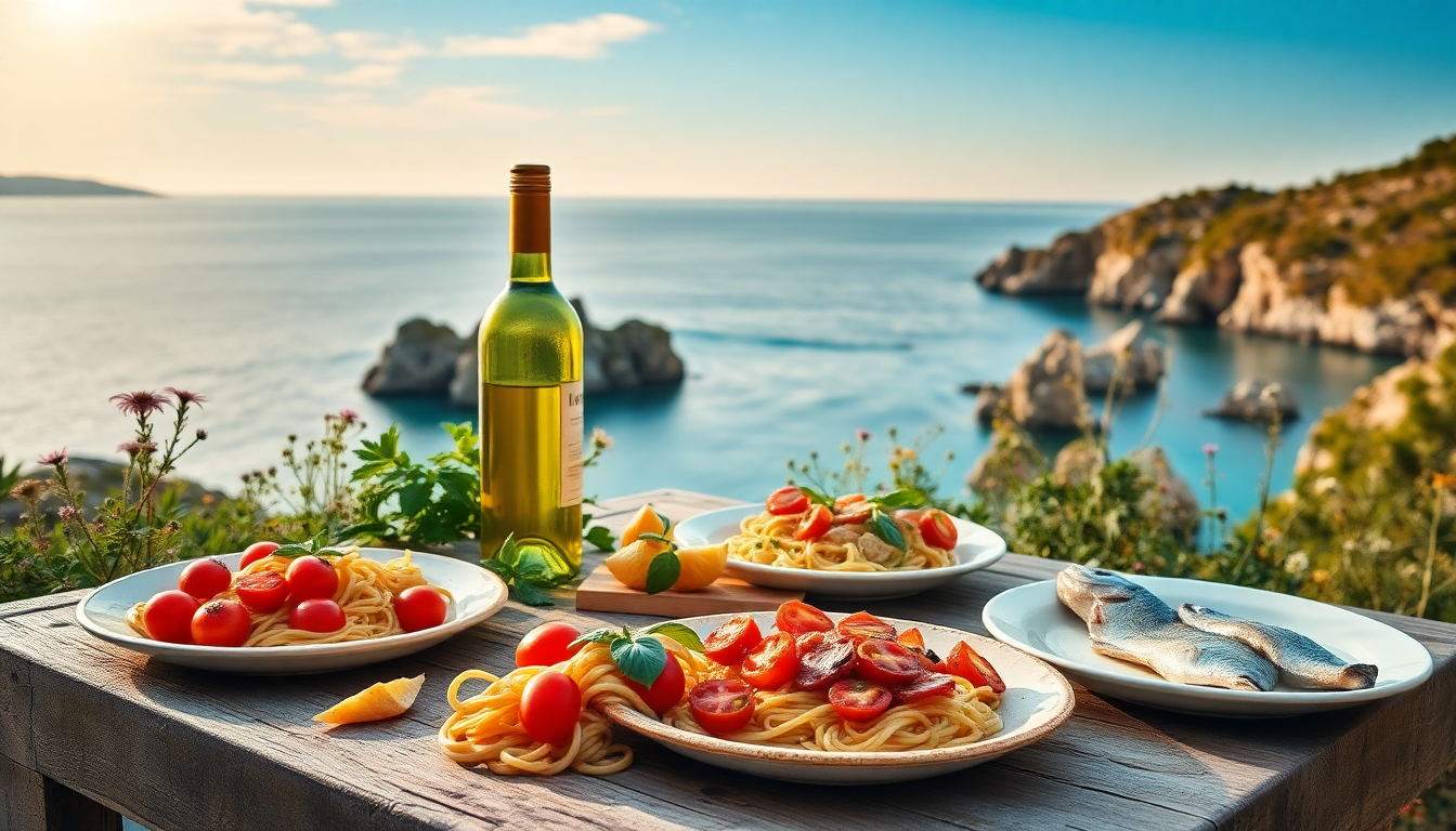 Explora las islas del Mar Tirreno: un recorrido por la belleza y la gastronomía
