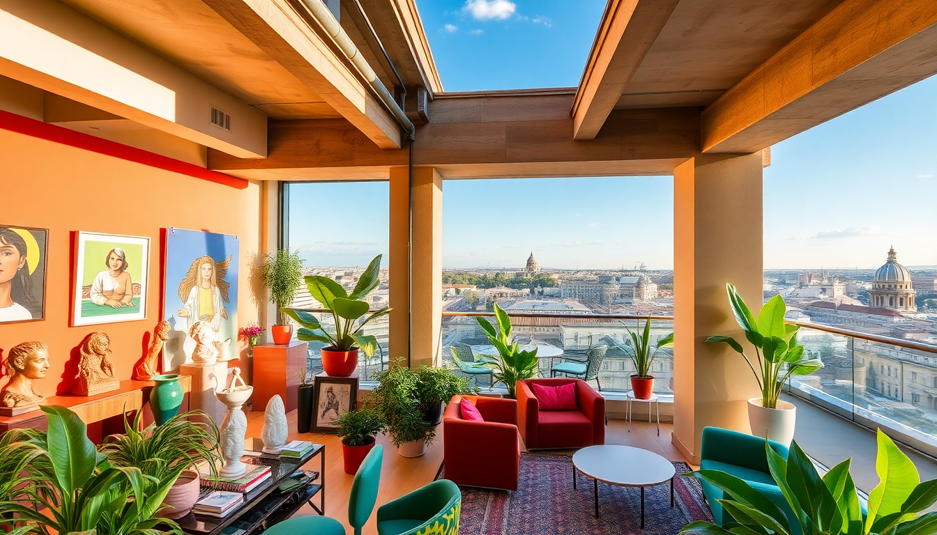 Explorando el Cloud 7 Hotel Roma: un viaje creativo en el corazón de la ciudad