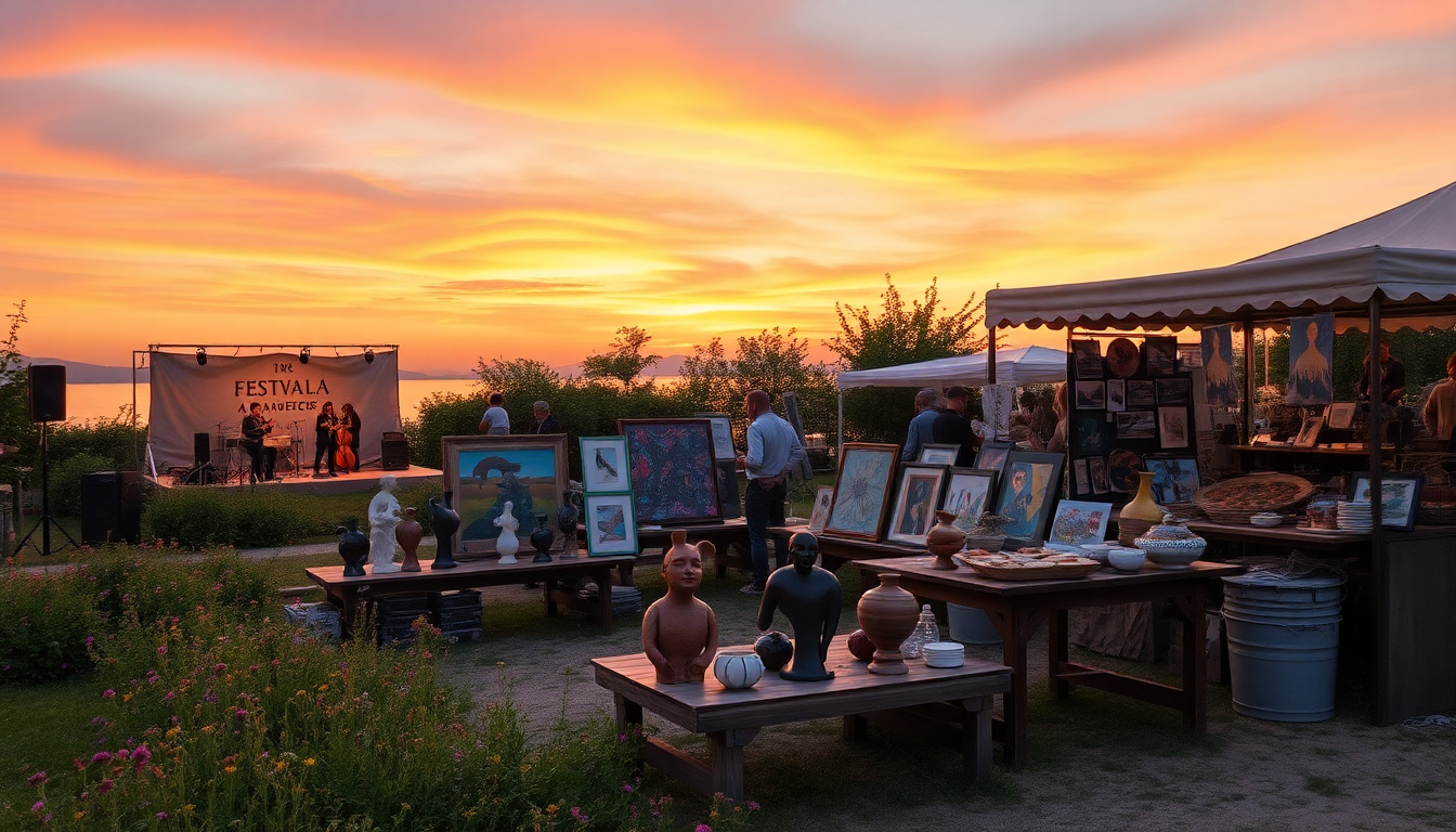 Festival de los Atardeceres: arte, música y gastronomía en Umbría