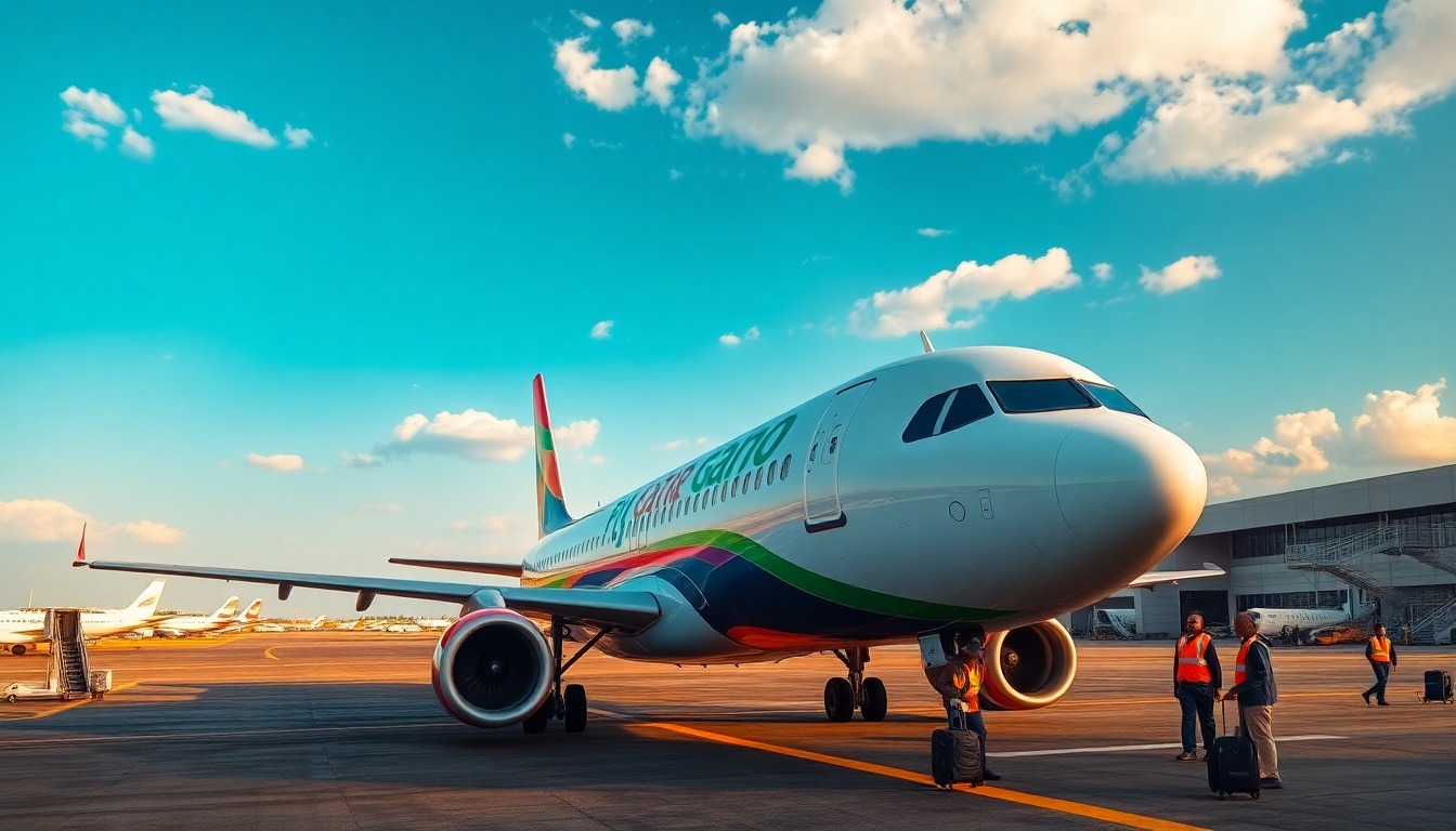 Fly Gabon expande su red con el Airbus A320: una nueva era para los viajes en África