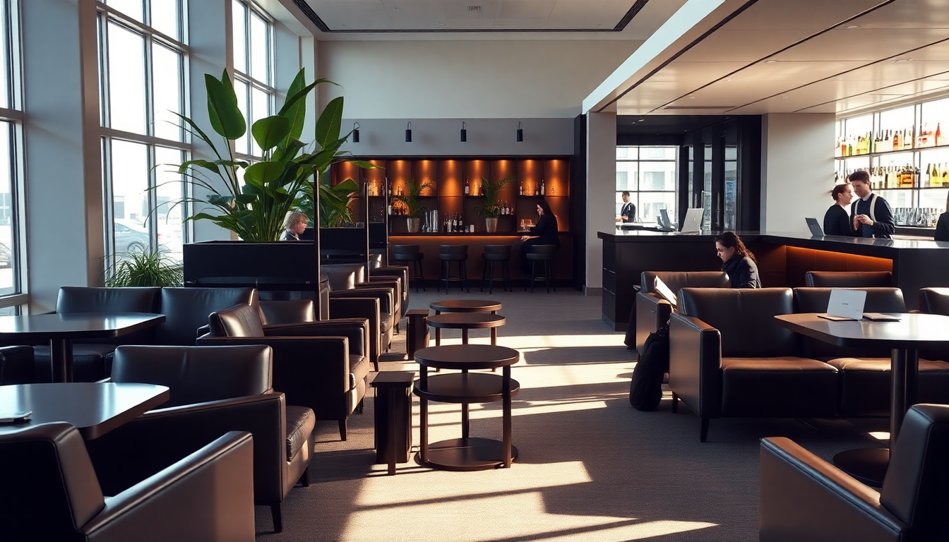 Innovaciones en lounges de aeropuertos: el concepto Sidecar