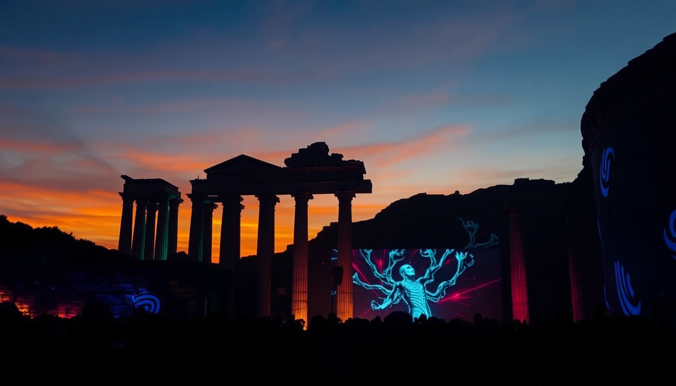 La fusión de música y arquitectura en la obra de Jean-Michel Jarre
