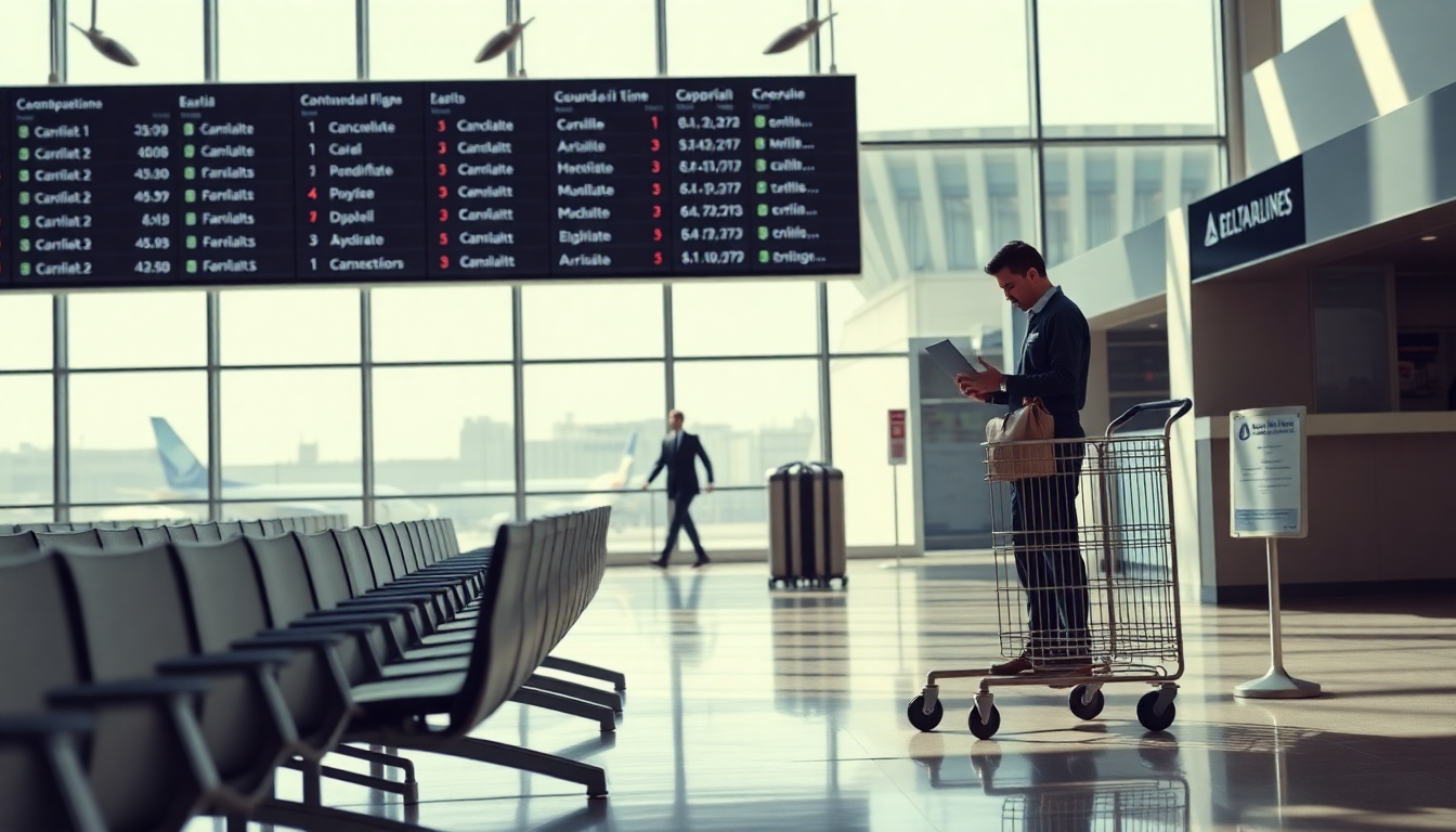 Nuevas estrategias de Delta Air Lines en su red de vuelos