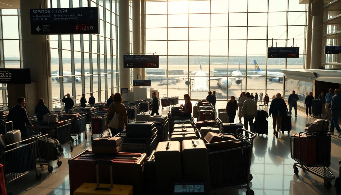 Ranking de los aeropuertos más concurridos en 2024