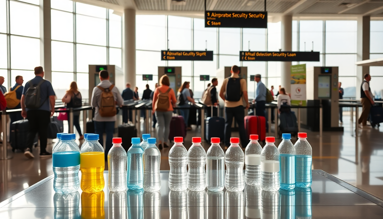 Transformaciones en la seguridad aeroportuaria: ¿adiós a las restricciones de líquidos?