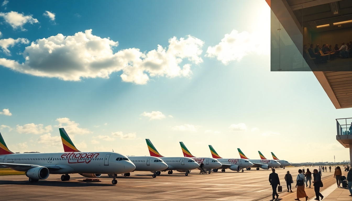 Ethiopian Airlines y su modelo de éxito en la aviación africana