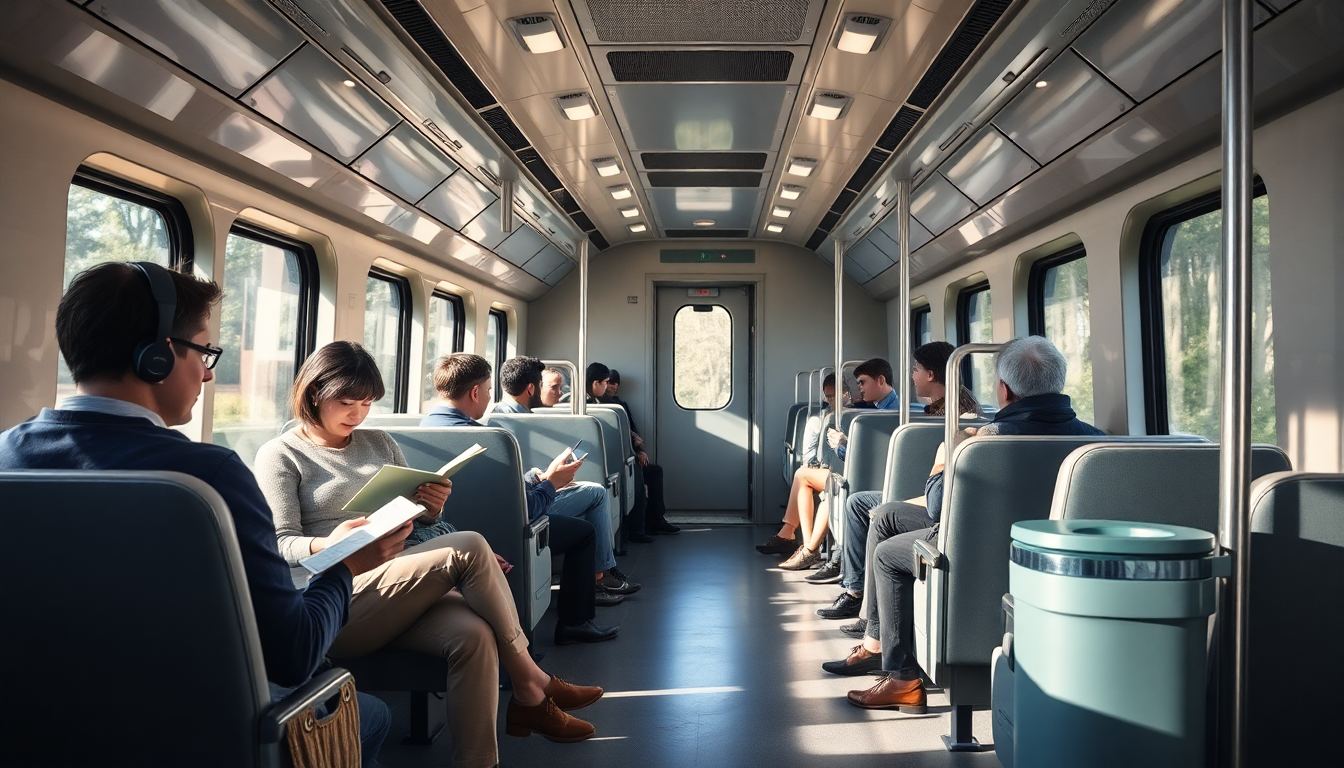 Reglas de Irish Rail para un transporte público más tranquilo