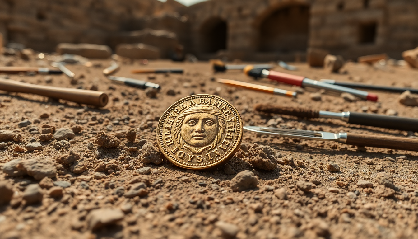 Rinvenimento di una rarissima moneta d’oro cambia la percezione di Gerusalemme