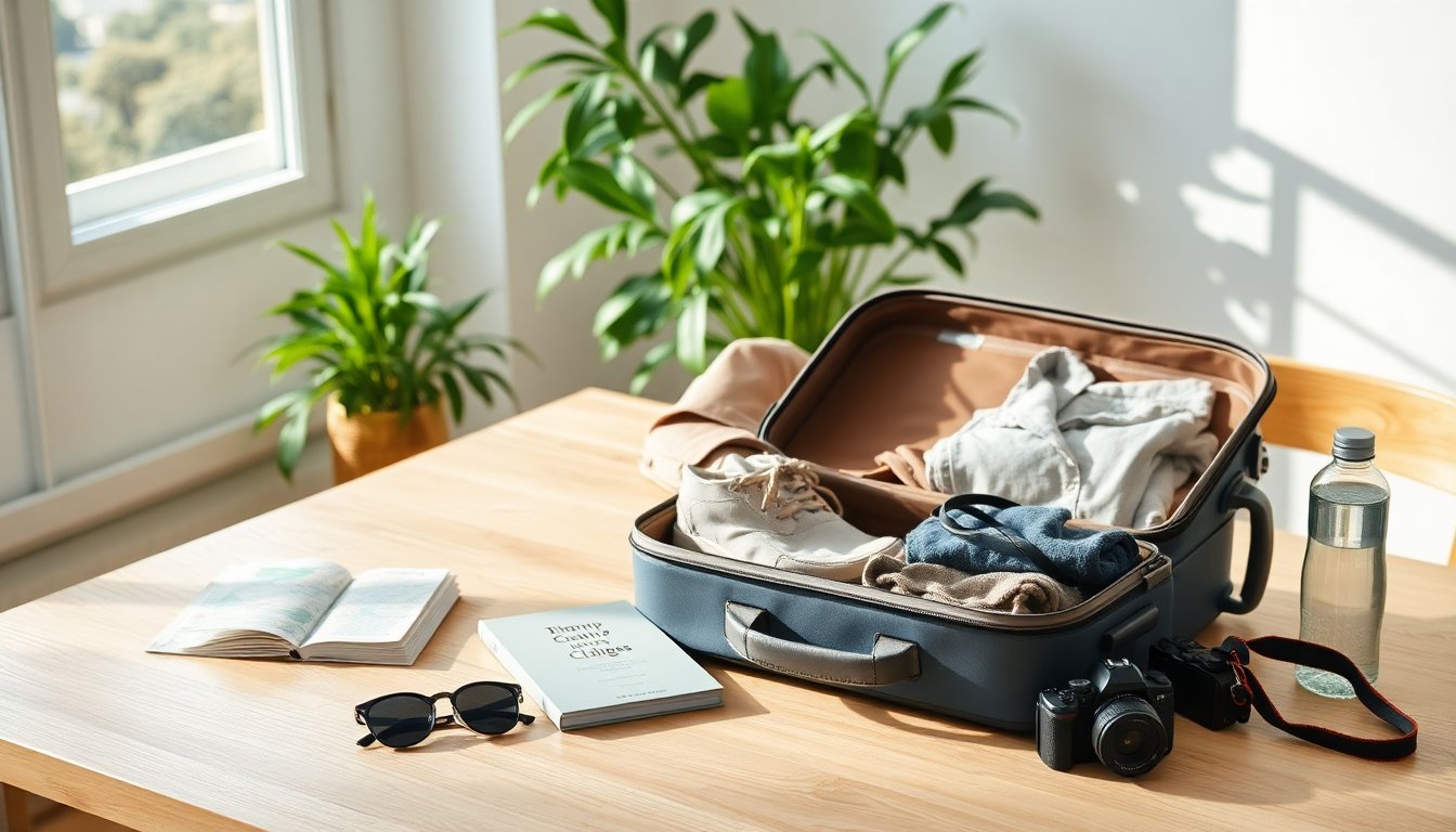 Consejos de embalaje para una escapada rápida