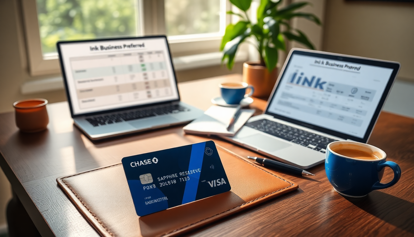 ¿Cuál tarjeta elegir? Análisis de Chase Sapphire Reserve y Ink Business Preferred