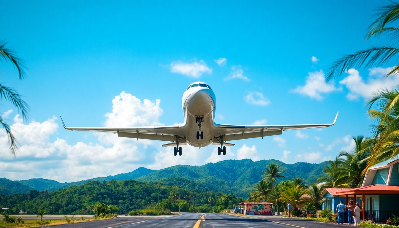 Descubre las nuevas conexiones aéreas que transforman el acceso a Dominica