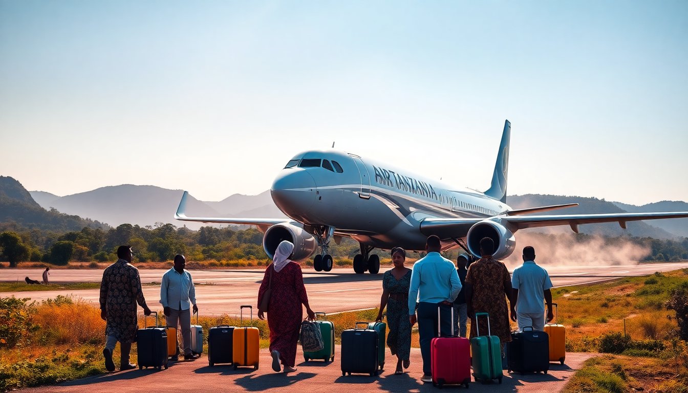 Nuevas rutas de Air Tanzania impulsan el turismo entre África Oriental y Occidental