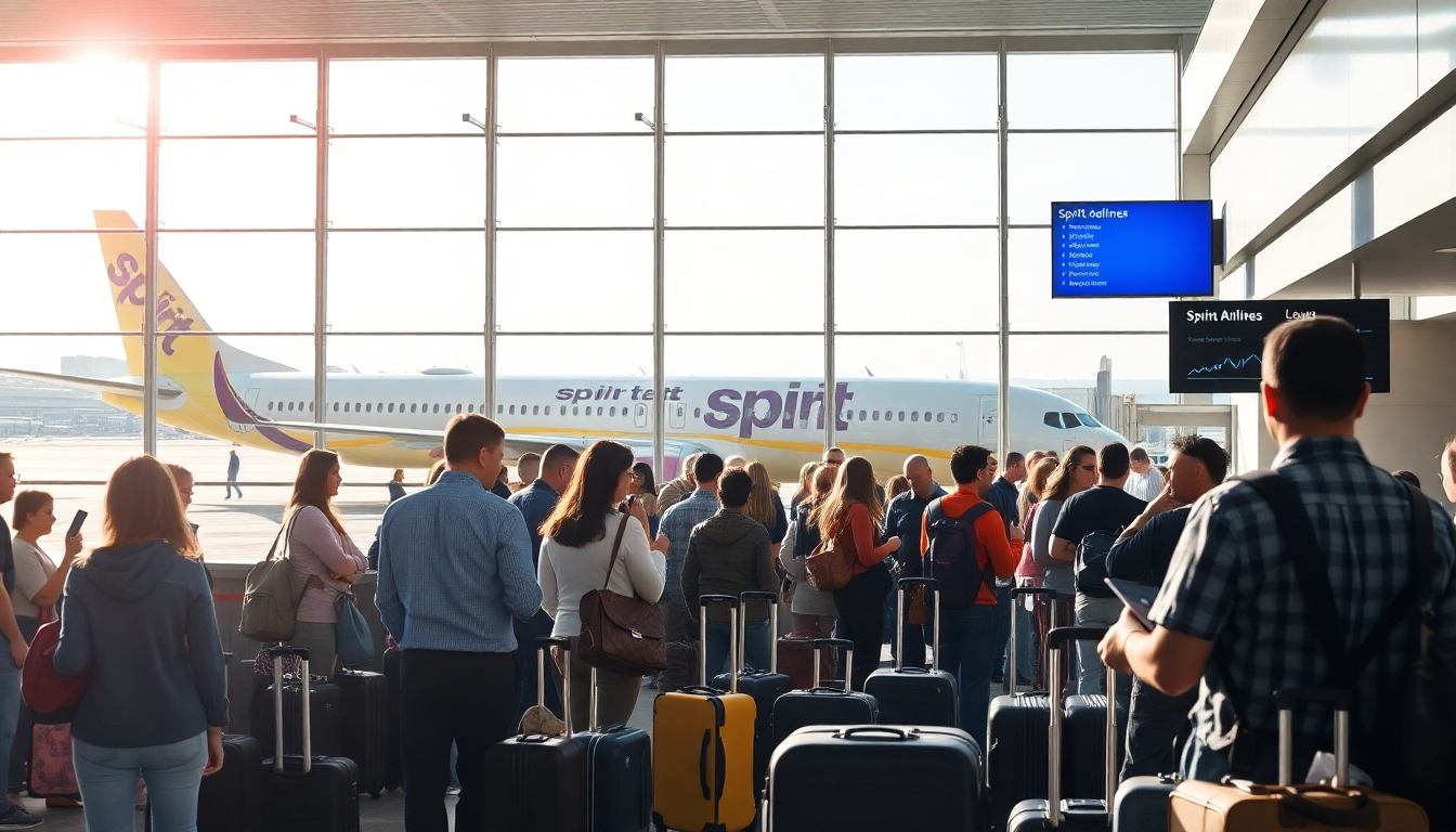 Spirit Airlines enfrenta un nuevo desafío con su reestructuración