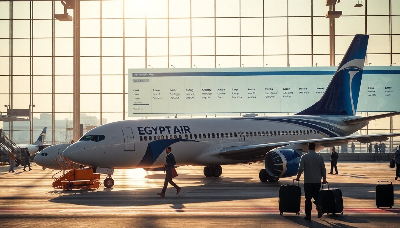 El audaz paso de EgyptAir en el mercado estadounidense con vuelos directos