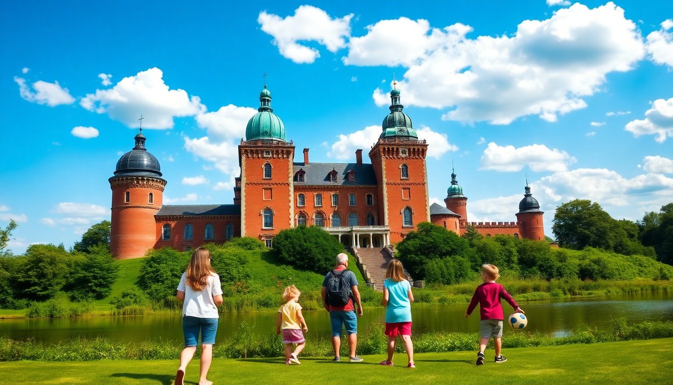 Una aventura familiar en el Castillo de Egeskov, Dinamarca