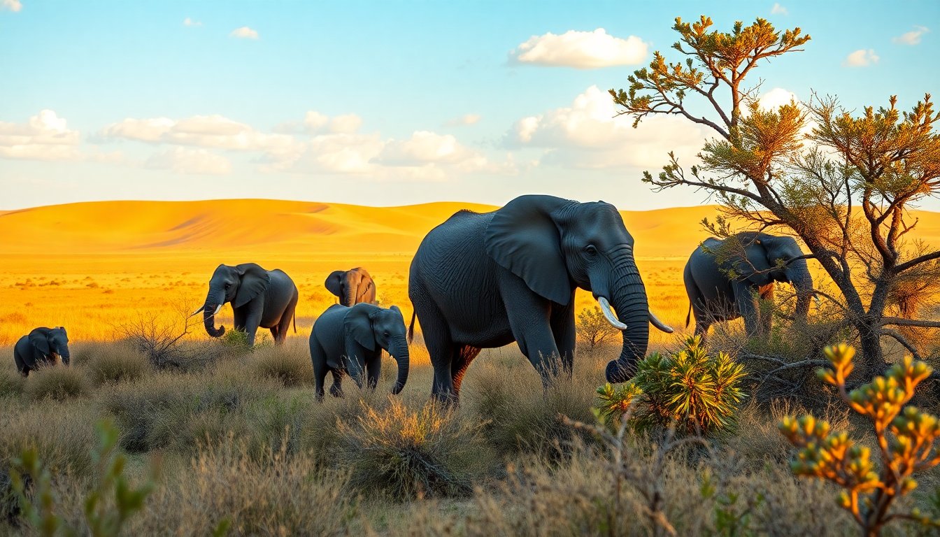 Avistamientos de Elefantes en Kgalagadi: Un Nuevo Horizonte para la Conservación