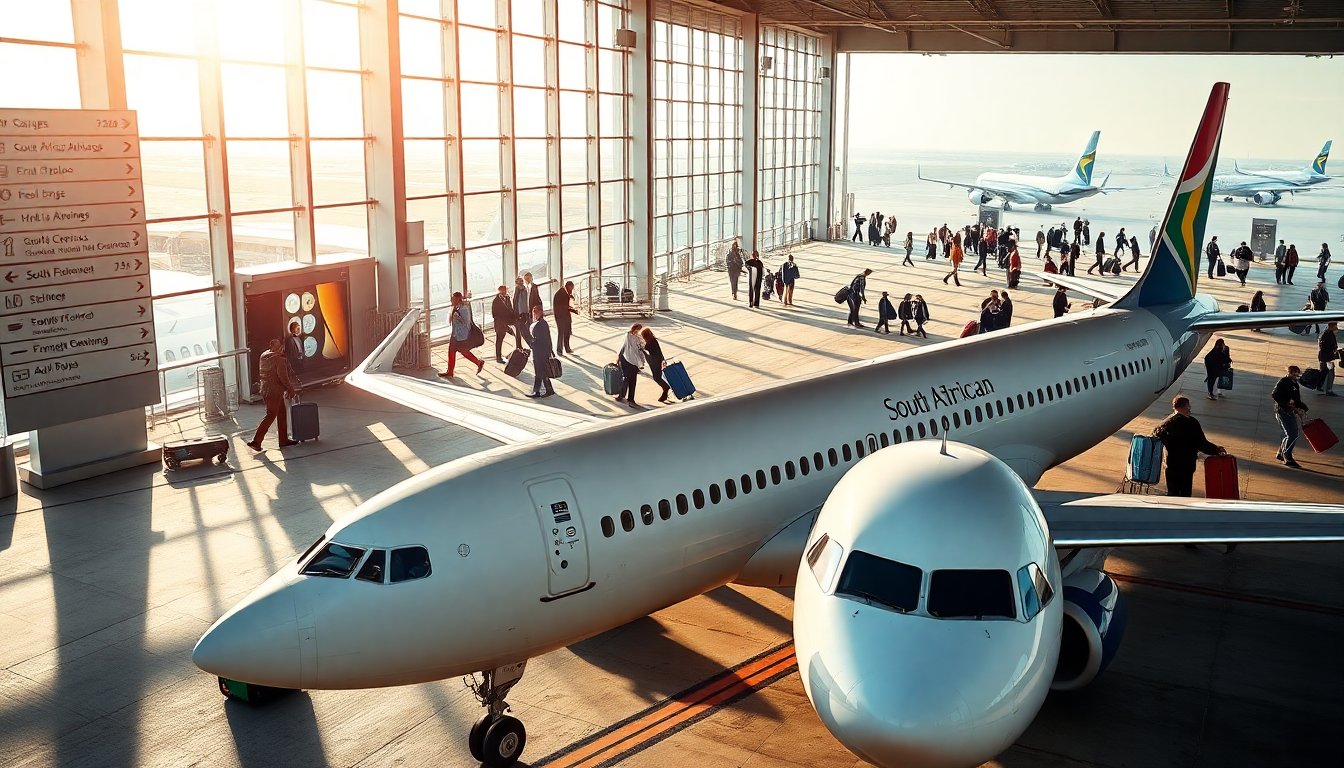 Expansión de la red de South African Airways: Nuevas rutas con derechos de quinta libertad