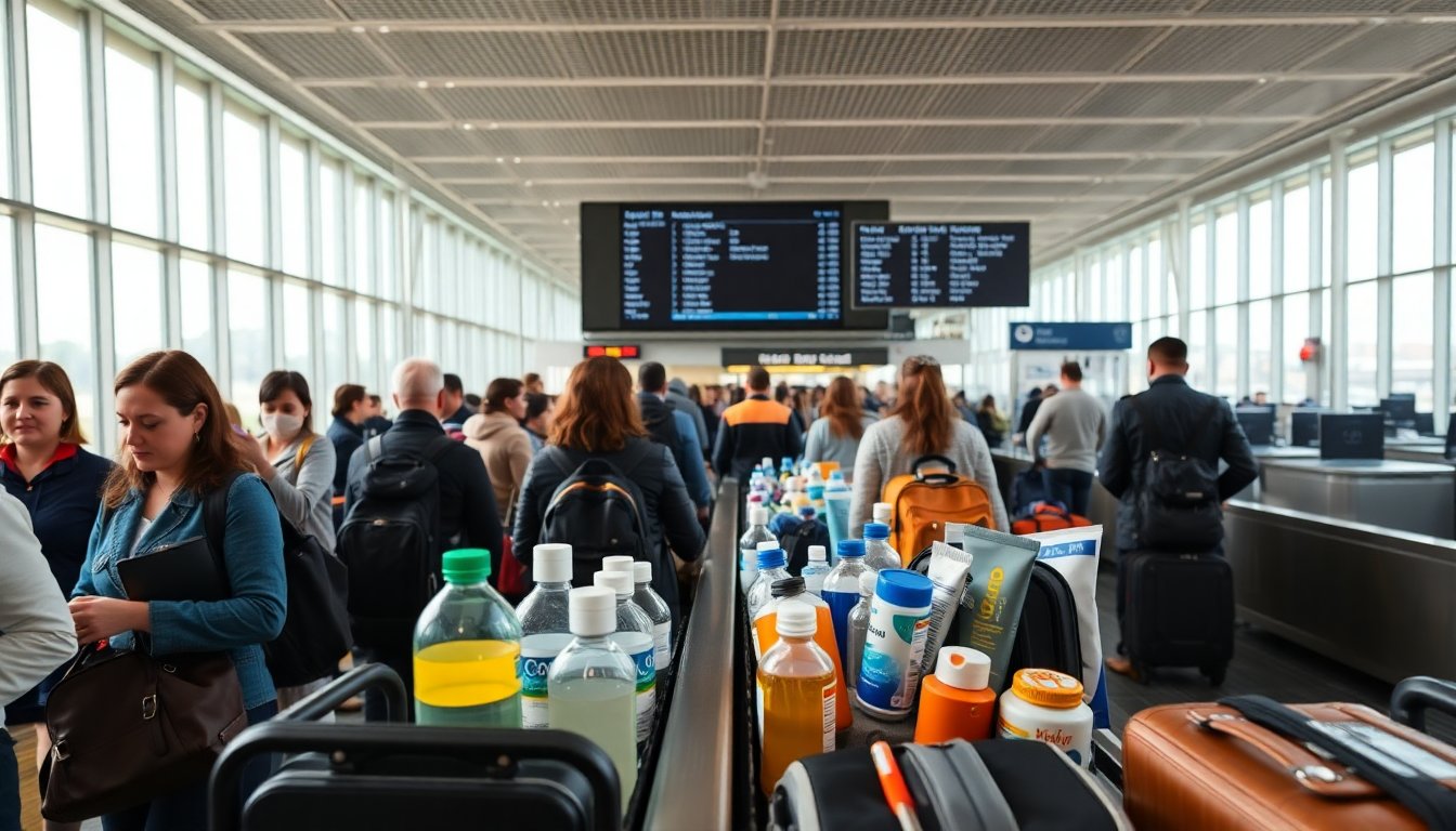 Heathrow levanta restricciones sobre líquidos en seguridad