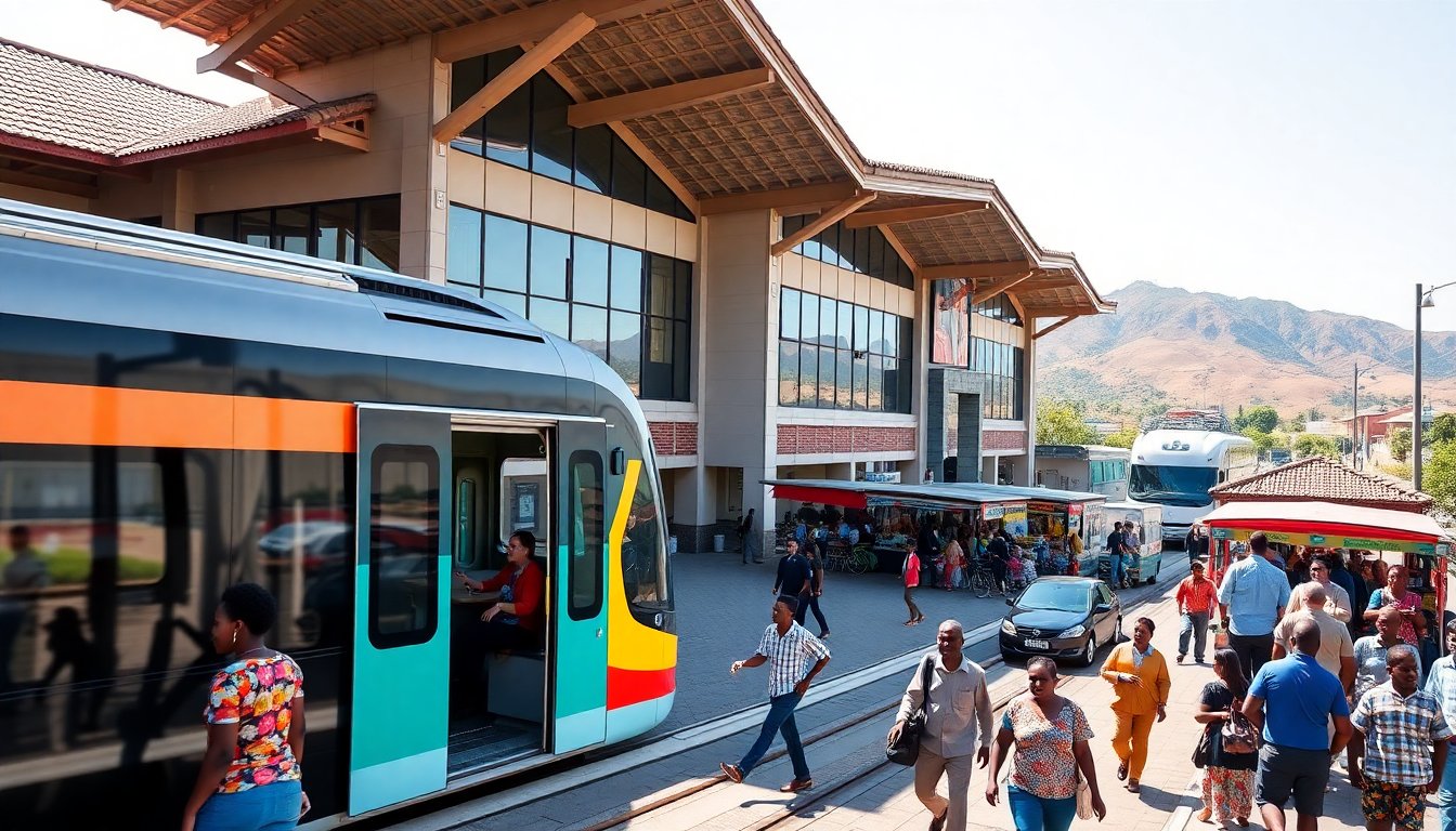 Iniciativa Transformadora de Tren Urbano en Antananarivo, Madagascar: ¡Revoluciona el Transporte!