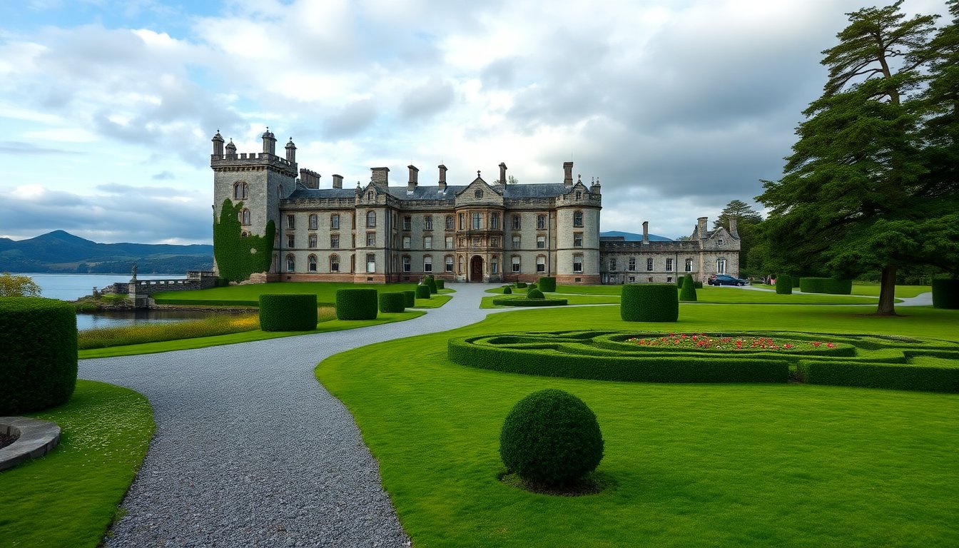 Descubre el castillo de Inveraray: historia, interiores y jardines junto al Loch Fyne