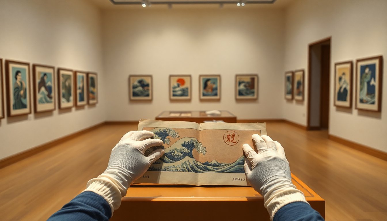 Exposición Hokusai en la Galleria Elena Salamon: un viaje por sus xilografías