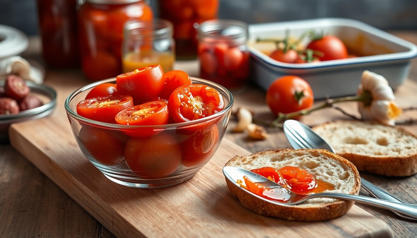 Tomate confitado: técnica y sabor del campo en casa