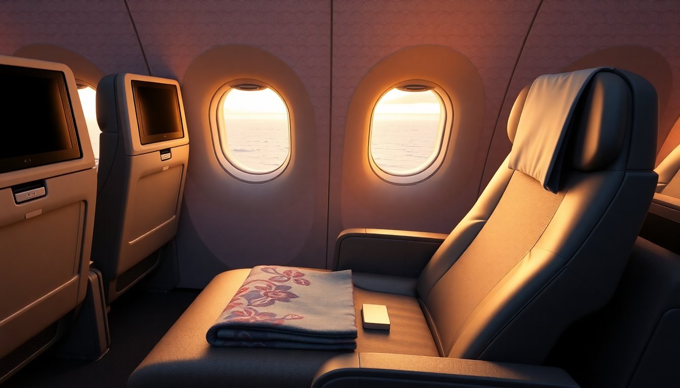 Revisión completa del Dreamliner de Hawaiian Airlines en clase ejecutiva