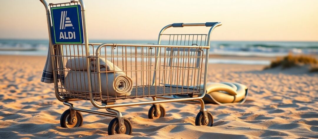 Cómo el carrito plegable de Aldi está cambiando la experiencia de playa