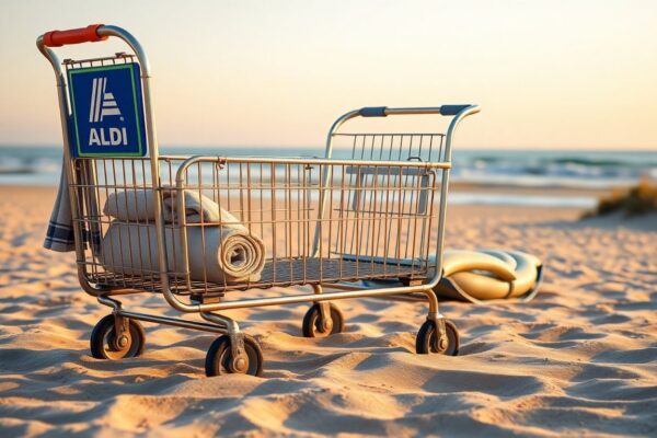 Cómo el carrito plegable de Aldi está cambiando la experiencia de playa