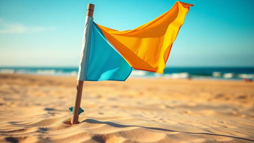 Guía esencial para entender banderas de playa y corrientes de resaca