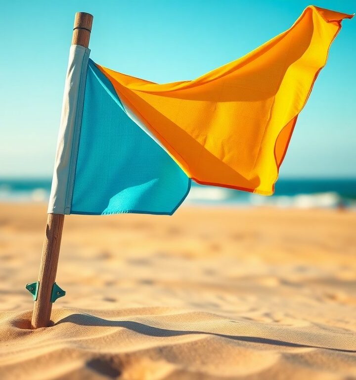 Guía esencial para entender banderas de playa y corrientes de resaca