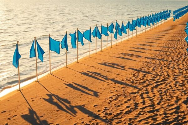 Récord histórico: España lidera el mundo con 677 banderas azules en sus playas