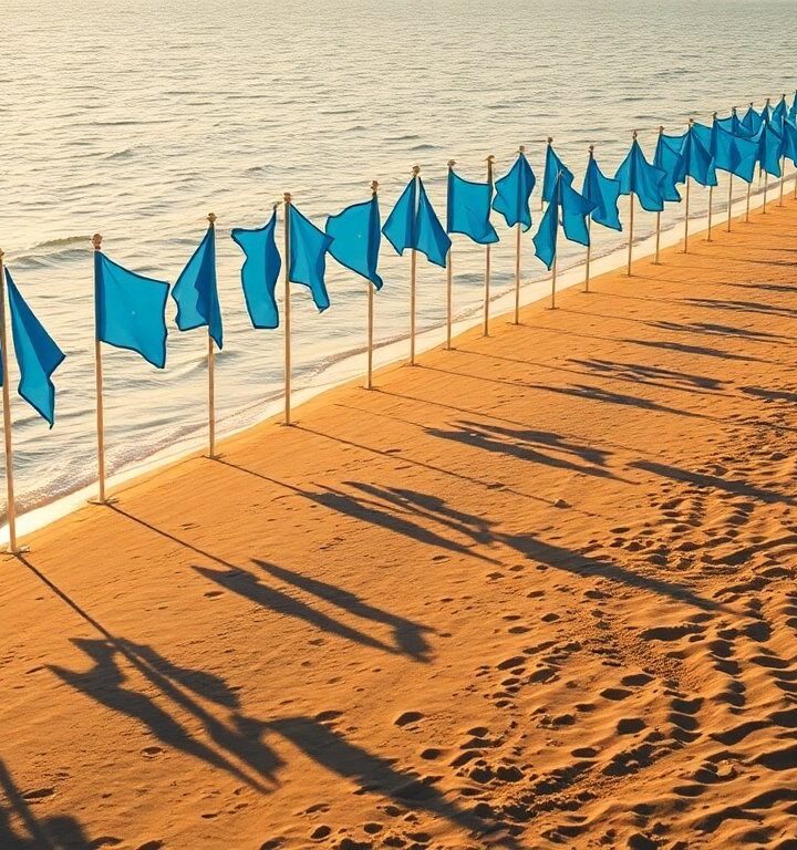 Récord histórico: España lidera el mundo con 677 banderas azules en sus playas