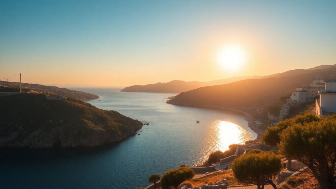 Santorini brilla en una semana de sol en el sur de Europa