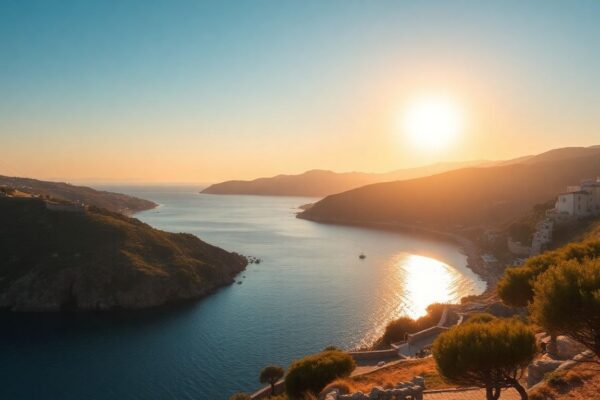Santorini brilla en una semana de sol en el sur de Europa