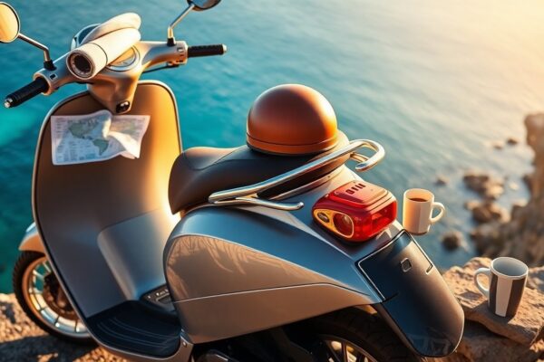 Cómo recorrer el mediterráneo en scooter con seguridad y estilo