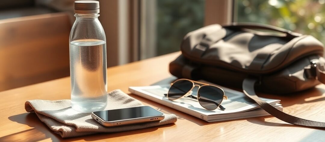 Cómo viajar seguro en verano: hidratación, transporte y tecnología