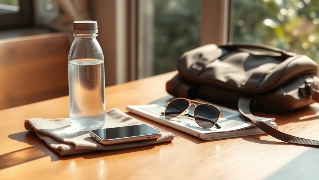 Cómo viajar seguro en verano: hidratación, transporte y tecnología